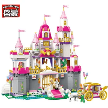 Enlightenment building blocks for children toy girls princess castle carriage series themed with 12 year old compatible
Enlightenment building blocks for children toy girls princess castle carriage series themed with 12 year old compatible