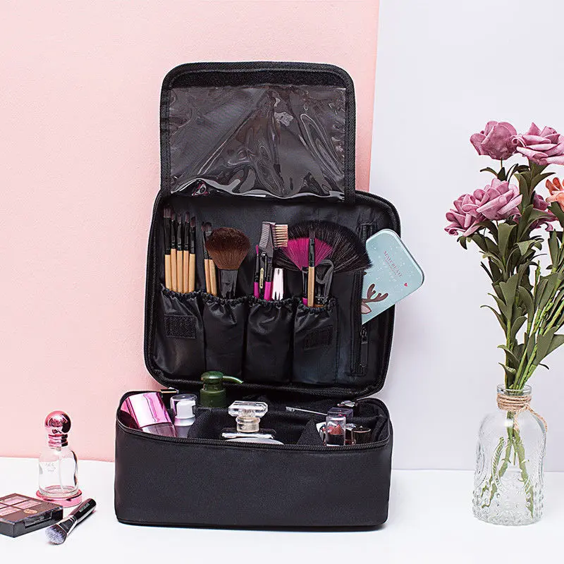 Professional Large Capacity Makeup Organizer Fashion Oxford Solid Zipper Portable Travel Cosmetic Storage
Professional Large Capacity Makeup Organizer Fashion Oxford Solid Zipper Portable Travel Cosmetic Storage