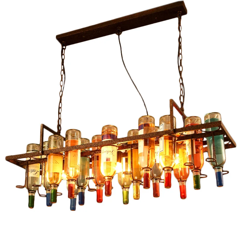 Retro Bottle Droplight LED Pendant Lamps Wine Cup Suspension Handing Pendant Light Fixture For Hotel Kitchen Dinning Room
Retro Bottle Droplight LED Pendant Lamps Wine Cup Suspension Handing Pendant Light Fixture For Hotel Kitchen Dinning Room