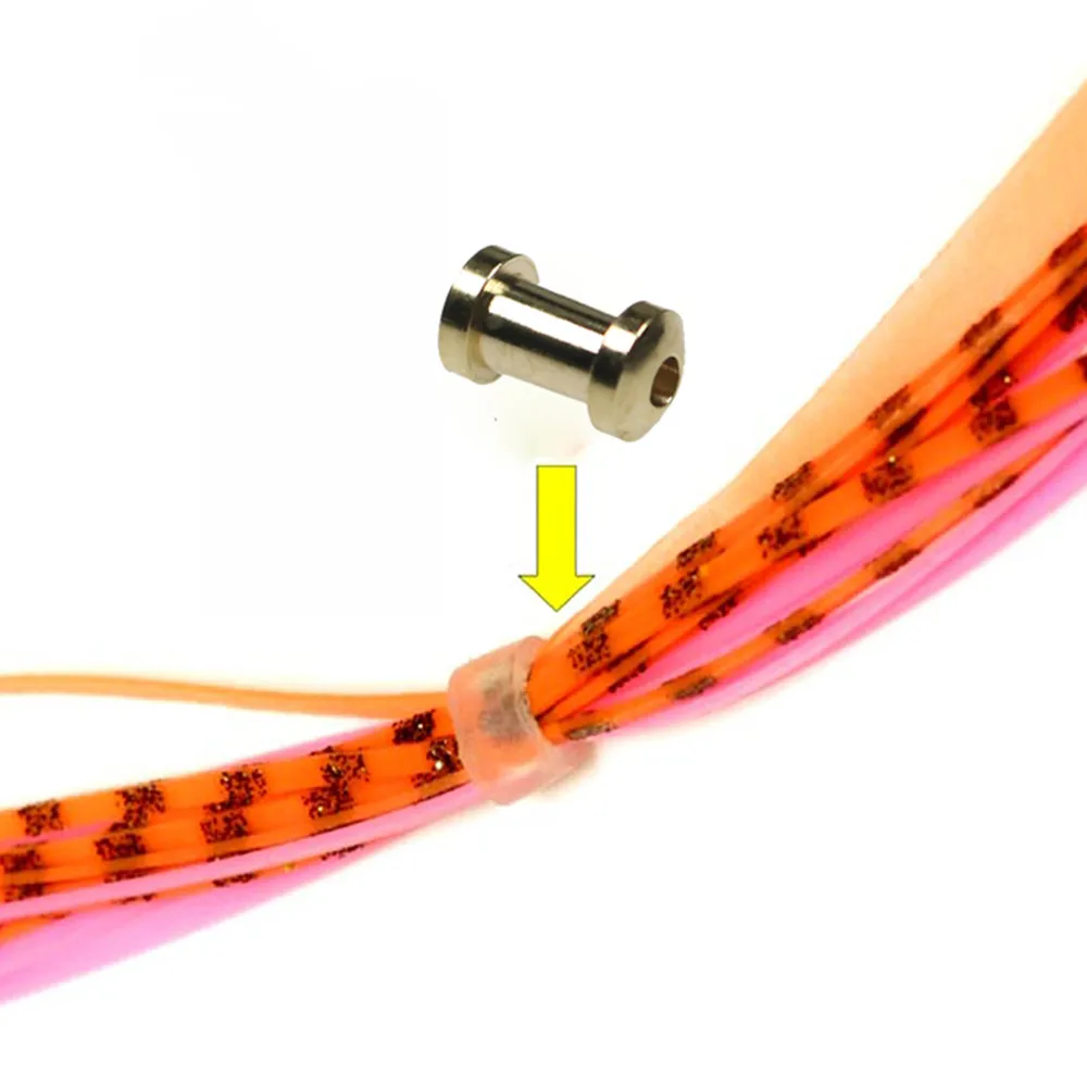 50PCS Copper Slide Parts Snapper Skirts and Rubber Tie Mule Maintenance Supplies Fishing Equipment
50PCS Copper Slide Parts Snapper Skirts and Rubber Tie Mule Maintenance Supplies Fishing Equipment