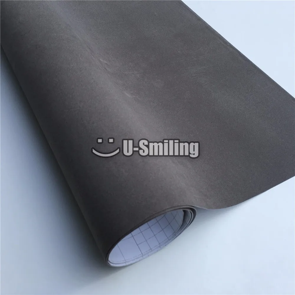 Gray Suede Vinyl Wrap Vehicle Wrapping Film Bubble Free For Auto Film Car Sticker Console Computer Skin Cover
Gray Suede Vinyl Wrap Vehicle Wrapping Film Bubble Free For Auto Film Car Sticker Console Computer Skin Cover