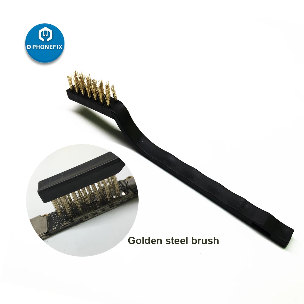 3 IN 1 Anti-static Golden Silver Steel Brush Set (4)