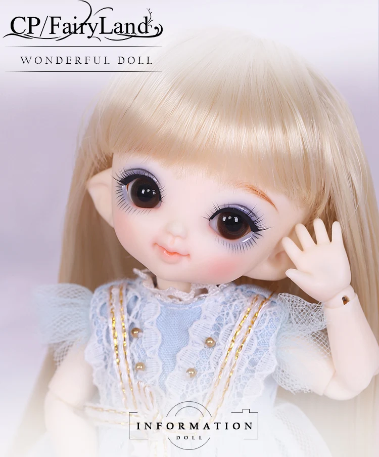 show original title Details about   Halloween doll kawaii cute tiny lati pukifee spring fairyland bjd sd doll 1/8