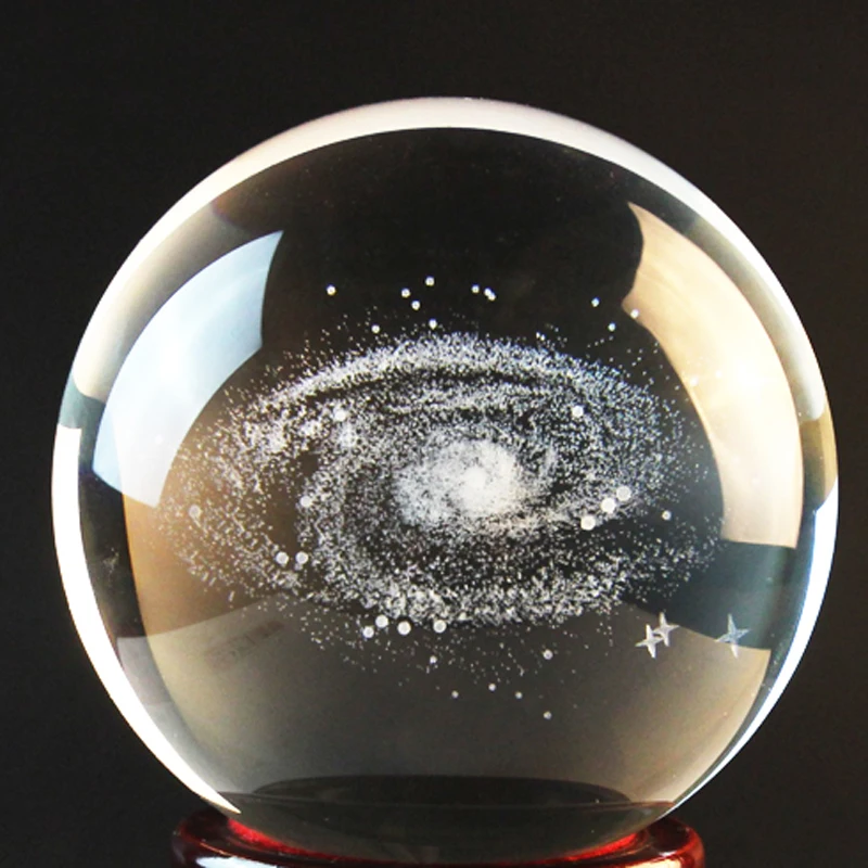 8cm crystal ball 3D laser Galaxy Nebula system creative decorative glass ball craft gift feng shui Decoration
8cm crystal ball 3D laser Galaxy Nebula system creative decorative glass ball craft gift feng shui Decoration