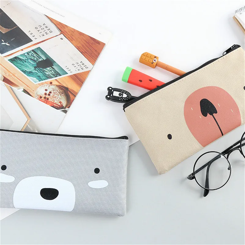 1pcs/sell Kawaii Student Pencil Case Cute Animal Small Bear Pattern School Supplies Stationery Gift Pencil Box Pencil Bag
1pcs/sell Kawaii Student Pencil Case Cute Animal Small Bear Pattern School Supplies Stationery Gift Pencil Box Pencil Bag