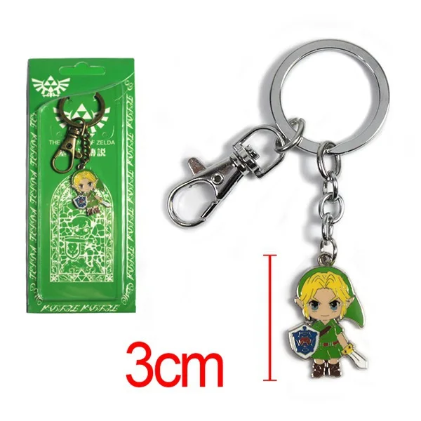 1 Pc Cute Anime The Legend of Zelda Link Character Metal Pendant Keychain Keyring Cosplay Figure Toy
1 Pc Cute Anime The Legend of Zelda Link Character Metal Pendant Keychain Keyring Cosplay Figure Toy