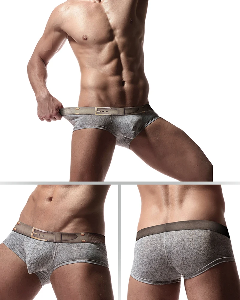 Men's Sexy Boxers Underwear Male Boxers Cotton Slim Low-waist Hip Bag U Convex Pouch Small Trunk Belt Printed Decoration
Men's Sexy Boxers Underwear Male Boxers Cotton Slim Low-waist Hip Bag U Convex Pouch Small Trunk Belt Printed Decoration