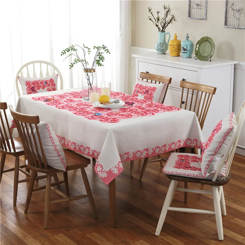 Country Style Flower Print Tablecloth Linen Egyptian Multifunctional Wedding Home Decor Rectangle Table Cover Table Cloth
Country Style Flower Print Tablecloth Linen Egyptian Multifunctional Wedding Home Decor Rectangle Table Cover Table Cloth