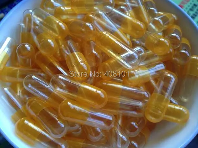 (5,000pcs/lot) Size 00# Orange/Transparent Clear Gelatin Capsule, Pill Caspule, Empty Capsule---Joined & Separated Available
(5,000pcs/lot) Size 00# Orange/Transparent Clear Gelatin Capsule, Pill Caspule, Empty Capsule---Joined & Separated Available