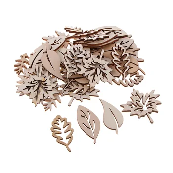 50 Pieces Wooden Leaves Embellishments Wooden Leaf Shapes Crafts for DIY Wedding Christmas Decoration
50 Pieces Wooden Leaves Embellishments Wooden Leaf Shapes Crafts for DIY Wedding Christmas Decoration
