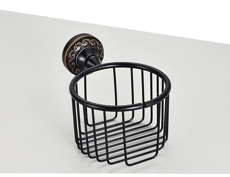 Wholesale and retail new style black antique paper basket Toilet Paper Holder Bathroom Paper Box 7807
Wholesale and retail new style black antique paper basket Toilet Paper Holder Bathroom Paper Box 7807