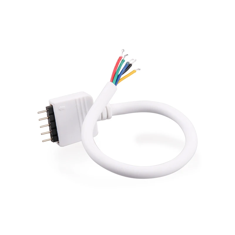 10PCS 5 Pin RGBW Male Extension Cable Connector 15cm LED Lighting Wire Cable Cord For 5050 3528 2835 RGBW LED Strip Light
10PCS 5 Pin RGBW Male Extension Cable Connector 15cm LED Lighting Wire Cable Cord For 5050 3528 2835 RGBW LED Strip Light
