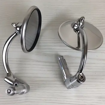 2*Motorcycle mirror Chrome Round Bar End Rearview Side Mirror Adjustable For Cafe Racer Accessories CNC motorcycles modifiers
2*Motorcycle mirror Chrome Round Bar End Rearview Side Mirror Adjustable For Cafe Racer Accessories CNC motorcycles modifiers