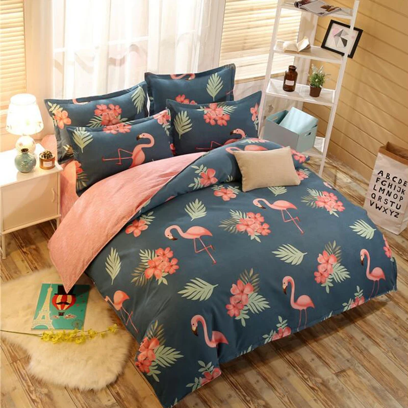 Home Bedding Imitation Cotton Four-Piece Set AB Version Of The Sanding Bed Set Kit Sheets Quilt Cover Pillowcase NM0710
Home Bedding Imitation Cotton Four-Piece Set AB Version Of The Sanding Bed Set Kit Sheets Quilt Cover Pillowcase NM0710