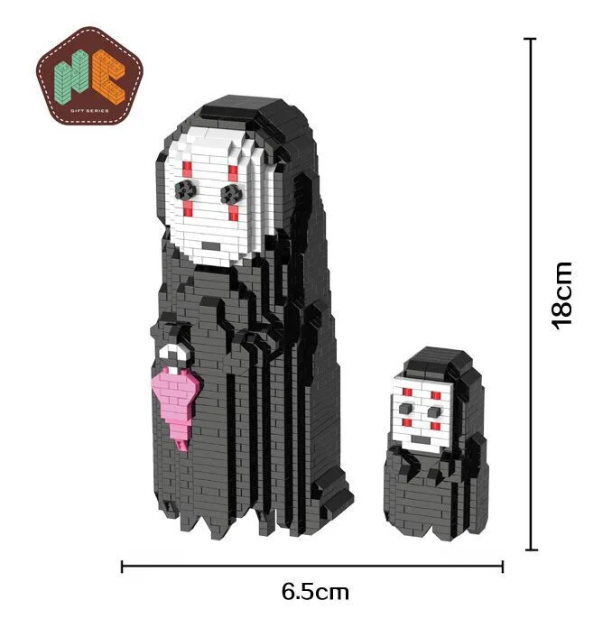 HC 9039 1661Pcs Diamond Series Anime No Face Man Model Building Micro Blocks Set Bricks Children Toys Kids Compatible with LOZ
HC 9039 1661Pcs Diamond Series Anime No Face Man Model Building Micro Blocks Set Bricks Children Toys Kids Compatible with LOZ