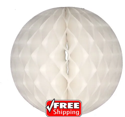 20pcs White Tissue Paper Honeycomb Balls Flowers Lantern,Wedding Bridal Shower Party Decorations-4",6",8",10",12",14",16"(40cm)
20pcs White Tissue Paper Honeycomb Balls Flowers Lantern,Wedding Bridal Shower Party Decorations-4",6",8",10",12",14",16"(40cm)