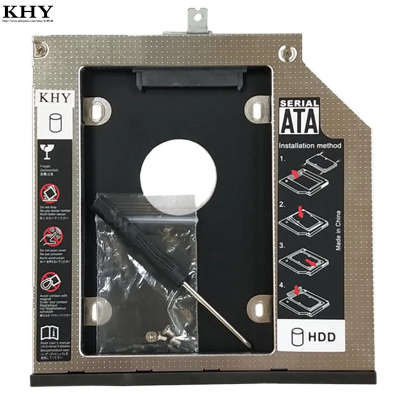 New 2nd HDD Caddy 9.0mm 9.5mm 2.5" SATA 3.0 SSD Case HDD Enclosure Special for ThinkPad T440P T540P W540
New 2nd HDD Caddy 9.0mm 9.5mm 2.5" SATA 3.0 SSD Case HDD Enclosure Special for ThinkPad T440P T540P W540