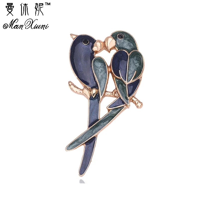 Vintage Brooch for women Dress Brooches Pins Jewelry Chic Charming Cute Birds Enamel Fashion Jewellery
Vintage Brooch for women Dress Brooches Pins Jewelry Chic Charming Cute Birds Enamel Fashion Jewellery