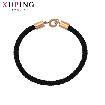 

11.11 Deals Xuping Fashion Rope Chain Style Bracelets Stainless Steel Jewelry Popular Women Men Family Gift S178.3-76323