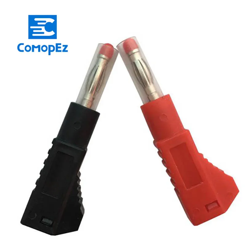 50Pcs/Set 4MM Banana Plug Pure Copper Male Retractable Sheath Stackable Wire Solder Connector
50Pcs/Set 4MM Banana Plug Pure Copper Male Retractable Sheath Stackable Wire Solder Connector