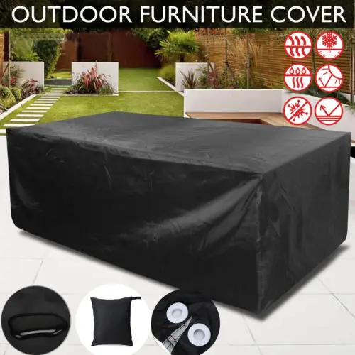 6 Size Outdoor Premium Heavy Duty Garden Furniture Waterproof Cover Patio Garden Table Sofa Covers Set Shelter Sun Protector
6 Size Outdoor Premium Heavy Duty Garden Furniture Waterproof Cover Patio Garden Table Sofa Covers Set Shelter Sun Protector
