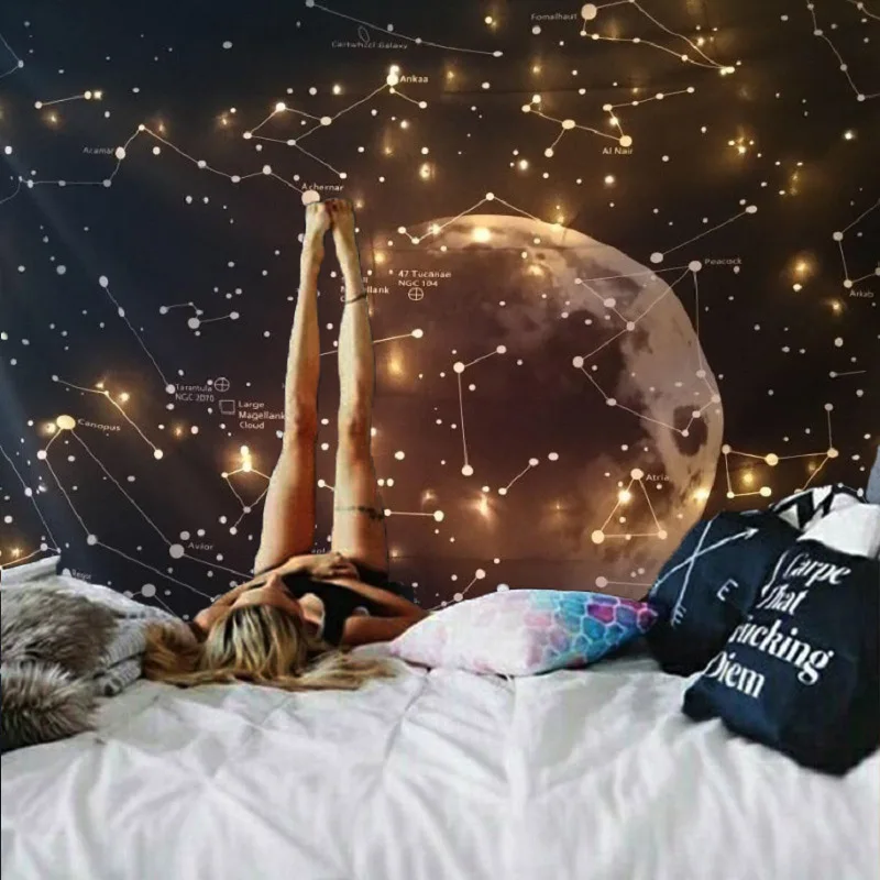 100X150cm Glow in the Dark Galaxy Tapestries Plant Printed Wall Hanging Decoration Tapestry Starry Night Tapestries for Room
100X150cm Glow in the Dark Galaxy Tapestries Plant Printed Wall Hanging Decoration Tapestry Starry Night Tapestries for Room