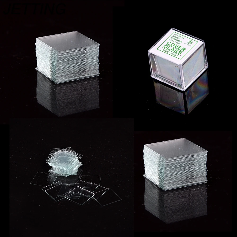 Professional Glass Cover Glass Micro Cover Slips 18x18mm Microscope Slide Covers Wholesale 100pcs/box
Professional Glass Cover Glass Micro Cover Slips 18x18mm Microscope Slide Covers Wholesale 100pcs/box