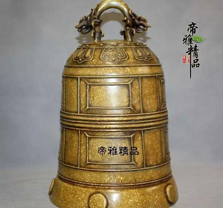 China Tibetan Buddhism Palace Bronze Copper Gild Temple Statue Buddha Clock Bell
China Tibetan Buddhism Palace Bronze Copper Gild Temple Statue Buddha Clock Bell