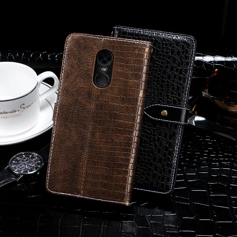 iTien High quality Leather For Xiaomi Redmi 5 Plus Protect TPU Silicone Case Cover Etui Wallet 6 Pro | Мобильные телефоны и