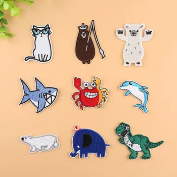 1Pcs Animal Embroidery Patch Heat Transfers Iron On Sew On Patches for Clothing DIY Clothes Stickers Decorative Appliques 47237
1Pcs Animal Embroidery Patch Heat Transfers Iron On Sew On Patches for Clothing DIY Clothes Stickers Decorative Appliques 47237
