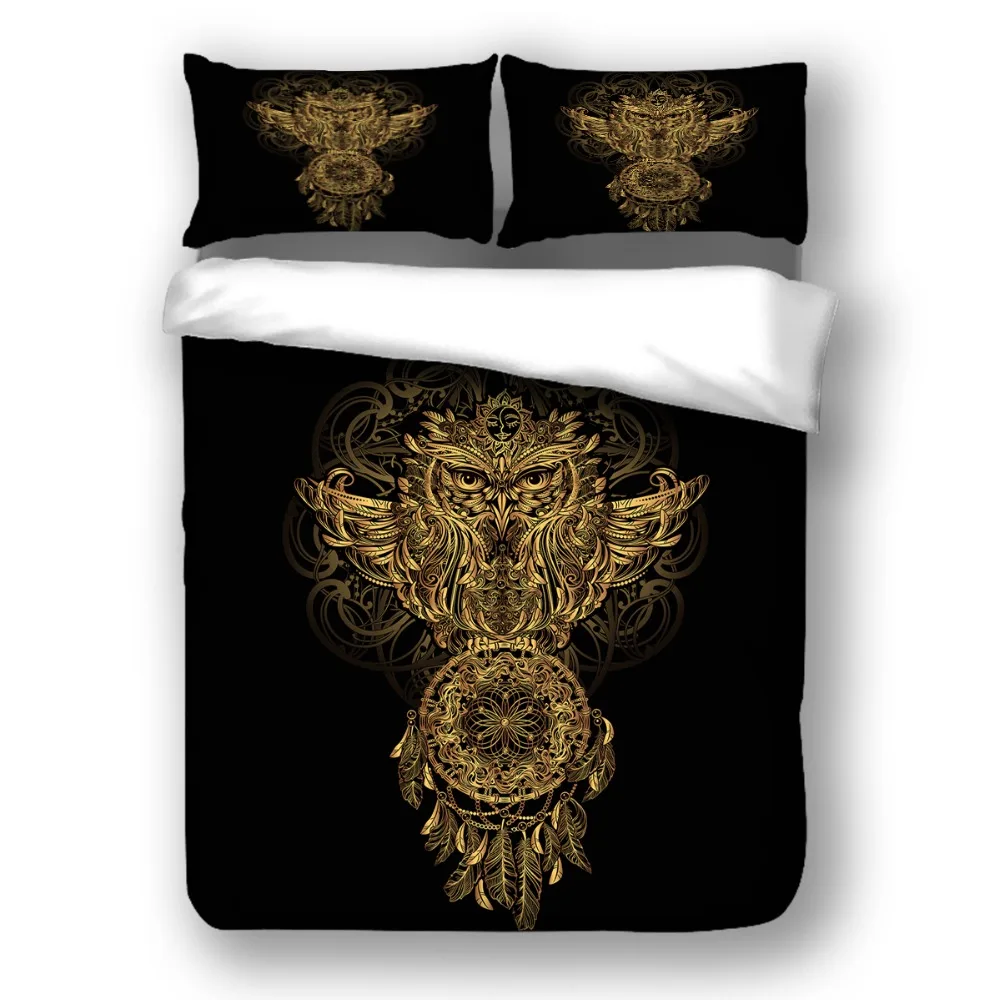 Owl Bedding Set Twin Full Queen King UK Double AU Single Size Goldren Duvet Cover Pillow Cases Animal Bed Linen 3pcs
Owl Bedding Set Twin Full Queen King UK Double AU Single Size Goldren Duvet Cover Pillow Cases Animal Bed Linen 3pcs
