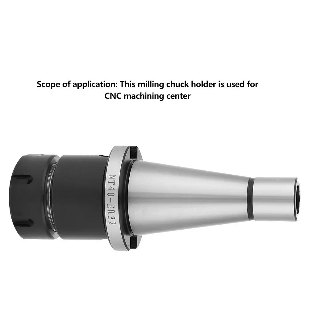 8pcs ER32 Collet 10pcs//set NT40-ER32 CNC Chilling Holder Holder Workholding