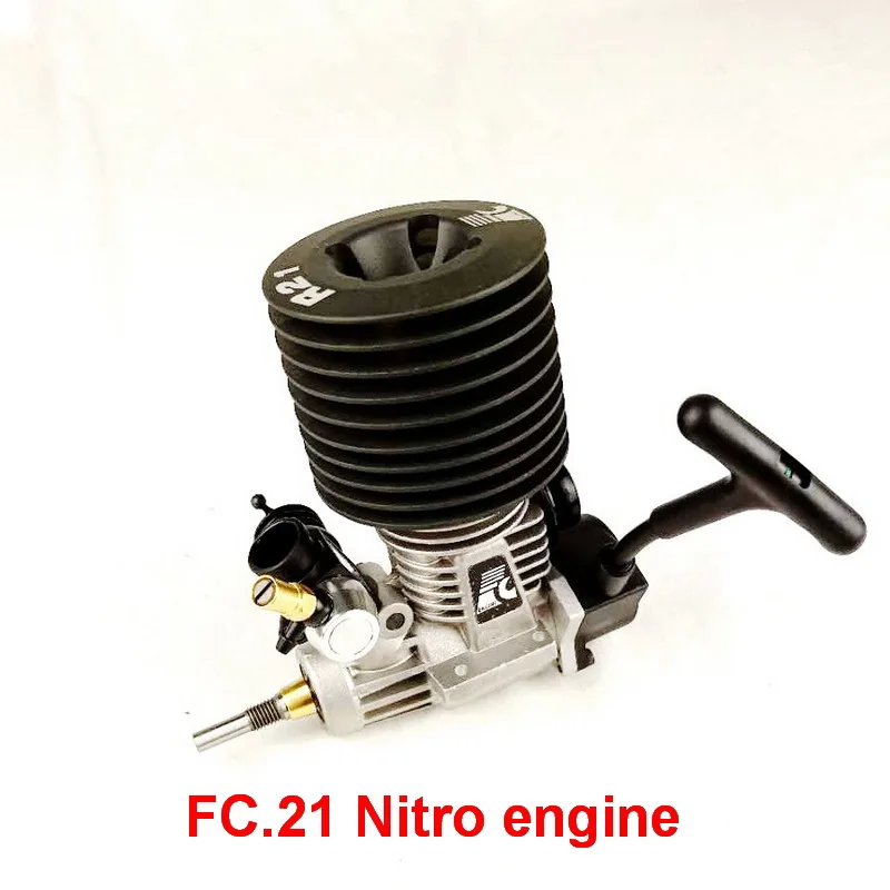 FORCE FC.21 Pull Starter(Rear Exhaust) Nitro engine for 1/8 scale RC Nitro buggy/truggy/truck, fit Nitro power rc car
FORCE FC.21 Pull Starter(Rear Exhaust) Nitro engine for 1/8 scale RC Nitro buggy/truggy/truck, fit Nitro power rc car