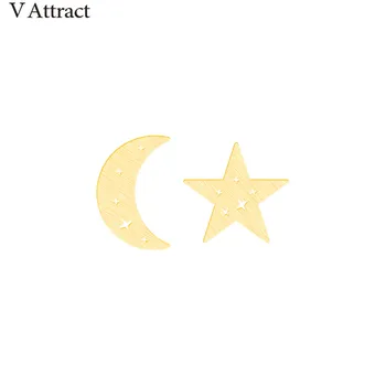 V Attract Simple Hollow Star Stud Earrings Fashion Jewelry 2018 Black Korean Crescent Moon Earring Gifts for Women
V Attract Simple Hollow Star Stud Earrings Fashion Jewelry 2018 Black Korean Crescent Moon Earring Gifts for Women