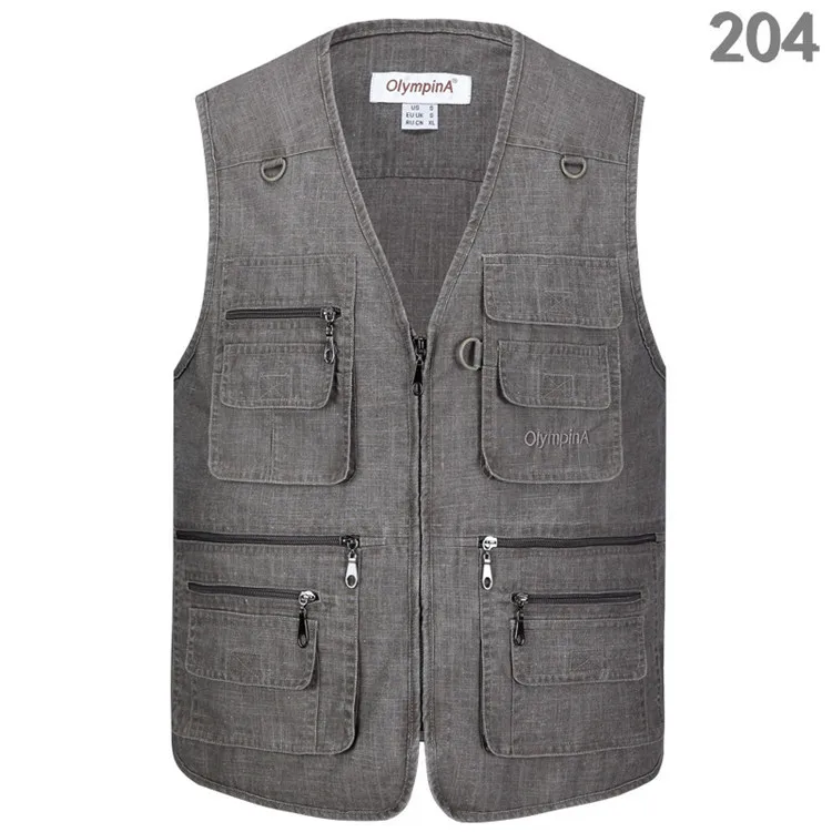 2018 Summer Casual Men Vest Sleeveless Jacket Male Plus Size Vest Men Multi Pocket Vest Men Deporte Photography Vest
2018 Summer Casual Men Vest Sleeveless Jacket Male Plus Size Vest Men Multi Pocket Vest Men Deporte Photography Vest