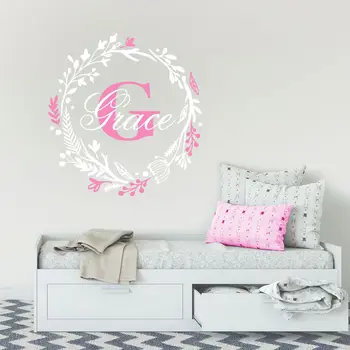 YOYOYU Wall Decal Personalized Custom Name Monogram First Name Vinyl Decal Sticker Bedroom Art Adesivo Wall Sticker ZX046
YOYOYU Wall Decal Personalized Custom Name Monogram First Name Vinyl Decal Sticker Bedroom Art Adesivo Wall Sticker ZX046