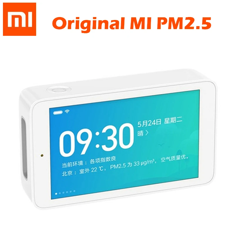 Original Xiaomi Mijia Air Detector High-precision Sensor Resolution USB Interface 3.97-inch Screen Home Weather PM2.5 Monitoring
Original Xiaomi Mijia Air Detector High-precision Sensor Resolution USB Interface 3.97-inch Screen Home Weather PM2.5 Monitoring