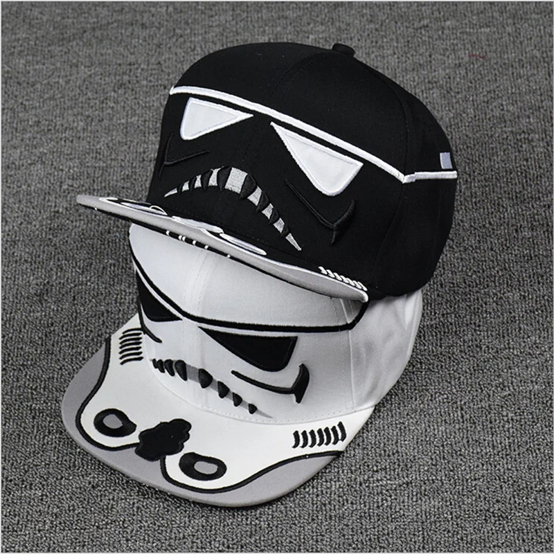 New 2016 Fashion Cotton Brand Star Wars Snapback Caps Cool Strapback Letter Baseball Cap Bboy Hip-hop Hats For Men Women | Аксессуары