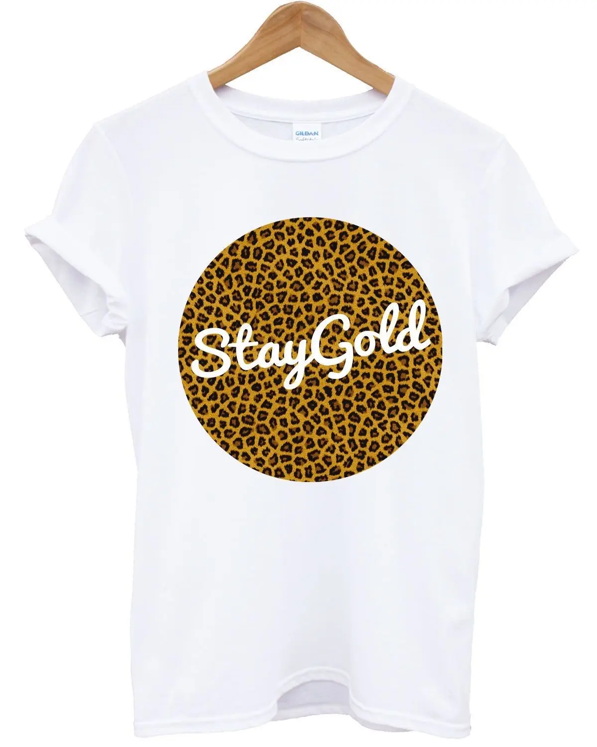 Stay Gold Leopard Print T Shirt Hipster Beach Fresh Swag Top Mens Womens KidsCool Casual pride t shirt men Unisex New Fashion
Stay Gold Leopard Print T Shirt Hipster Beach Fresh Swag Top Mens Womens KidsCool Casual pride t shirt men Unisex New Fashion