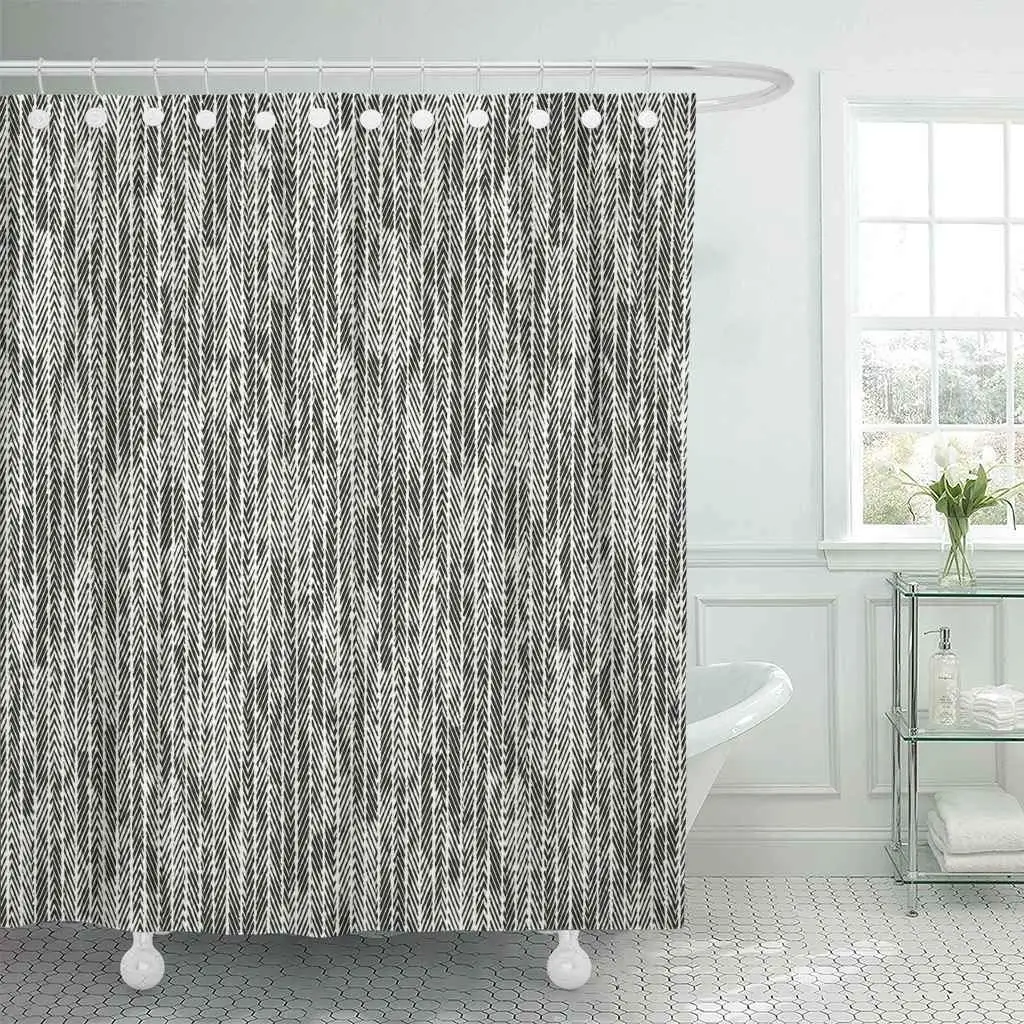Shower Curtain Hooks Black Abstract Herringbone Pinstripe Dyed Effect Brushed Creative Dashed Distortion
Shower Curtain Hooks Black Abstract Herringbone Pinstripe Dyed Effect Brushed Creative Dashed Distortion