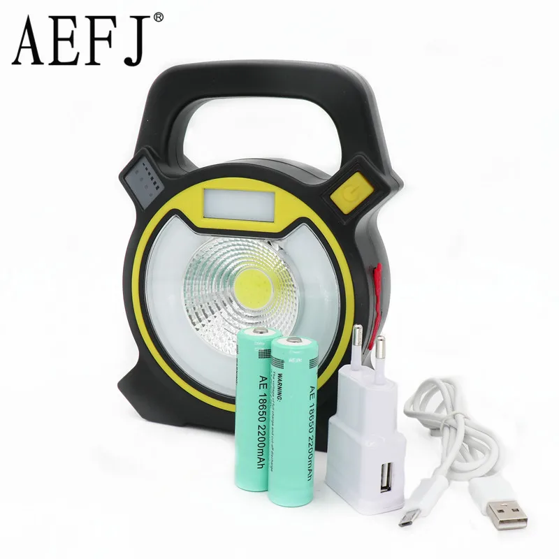 15W COB LED Portable Floodlight Lantern Outdoor Waterproof 4-Mode Emergency Spotlight Lamp 18650 for Camping Hiking Tent Light
15W COB LED Portable Floodlight Lantern Outdoor Waterproof 4-Mode Emergency Spotlight Lamp 18650 for Camping Hiking Tent Light