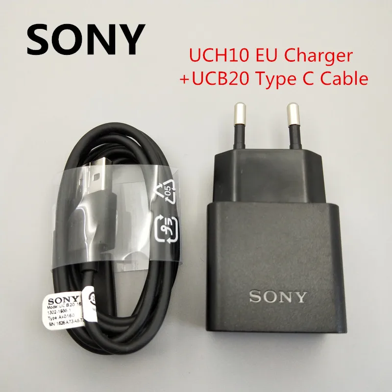 Original SONY Quick Charger EU UCH10 fast adapter UCB20 USB Type C Cable for Xperia XA1 ULTRA Plus XZ1 X COMPACT XZ Premium XZS
Original SONY Quick Charger EU UCH10 fast adapter UCB20 USB Type C Cable for Xperia XA1 ULTRA Plus XZ1 X COMPACT XZ Premium XZS