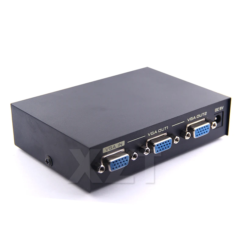 1PCS high quality 2 Port VGA SVGA Hi-Resolution 1 PC 2 Monitor 1 To 2 splitter FOR Monitor
1PCS high quality 2 Port VGA SVGA Hi-Resolution 1 PC 2 Monitor 1 To 2 splitter FOR Monitor