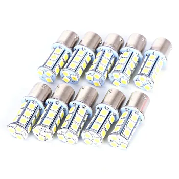 1PC P21W DC12V S25 BA15s 1156 5050 SMD 27 Led Car Light Source Auto Brake Reserse Turn Signal Lights Parking Lamps Bulb
1PC P21W DC12V S25 BA15s 1156 5050 SMD 27 Led Car Light Source Auto Brake Reserse Turn Signal Lights Parking Lamps Bulb