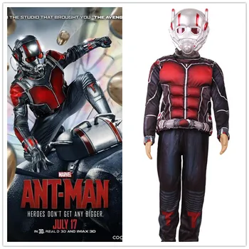 Child Deluxe Ant man Muscle Costume Boys Marvel New Superhero Cosplay Halloween Fancy Dress 3pcs Outfit For Kids LED Masks
Child Deluxe Ant man Muscle Costume Boys Marvel New Superhero Cosplay Halloween Fancy Dress 3pcs Outfit For Kids LED Masks