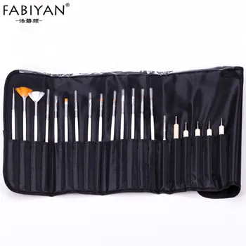 20pcs Brush UV Gel Polish Acrylic Nail Art Design Painting Drawing Dotting Builder Fan Line Pen Tools Kit Set Salon Manicure Bag
20pcs Brush UV Gel Polish Acrylic Nail Art Design Painting Drawing Dotting Builder Fan Line Pen Tools Kit Set Salon Manicure Bag