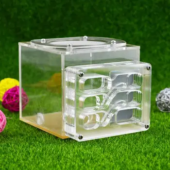11.7*8.6*9.5cm ant farm acryl, ant nests villa new pet advanced ants fram mania house insects ants Breeding
11.7*8.6*9.5cm ant farm acryl, ant nests villa new pet advanced ants fram mania house insects ants Breeding