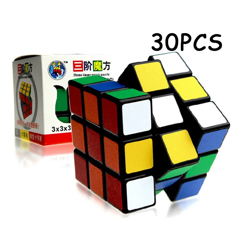30PCS ShengShou Frosted Sticker Magic cube 3x3x3 Cubo magico Professional Speed Twist Puzzle Neo Cube Education Toy For Children
30PCS ShengShou Frosted Sticker Magic cube 3x3x3 Cubo magico Professional Speed Twist Puzzle Neo Cube Education Toy For Children