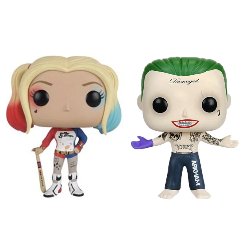 Suicide Squad Harley Quinn The Joker Vinyl Action & Toy Figures Children Toys Doll 4" 10cm
Suicide Squad Harley Quinn The Joker Vinyl Action & Toy Figures Children Toys Doll 4" 10cm