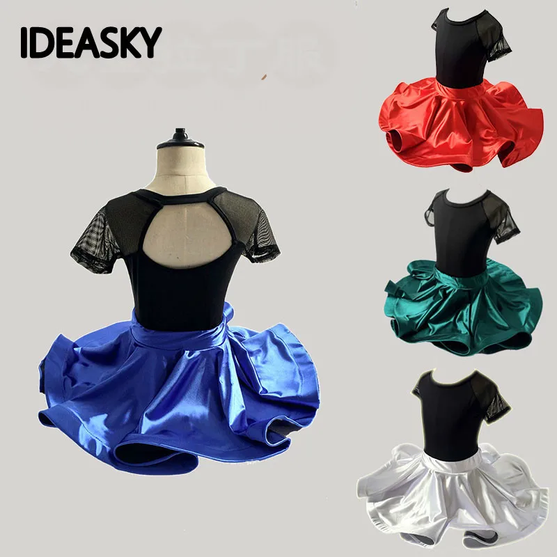 children Girls Latin Dance Skirt Ballroom Salsa Tango Skirts Kids Child Lace Latin Dance Split Dress With Leotard And Skirt
children Girls Latin Dance Skirt Ballroom Salsa Tango Skirts Kids Child Lace Latin Dance Split Dress With Leotard And Skirt